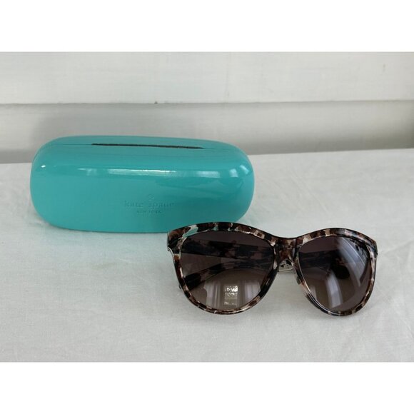 Kate Spade Sunglasses Tortoise Shell Gradient Brown Lens Designer Size 135 - Picture 1 of 12